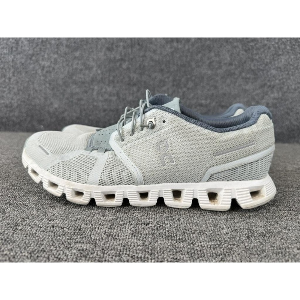 On Cloud Shoes Womens 9 Gray White CloudTec Mesh Running Sneaker Athletic - Picture 2 of 15